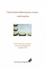 5 tips til bedre helbred og mere velvære - med Feng Shui af Lita Fridolin