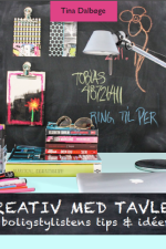 Kreativ med tavler af Tina Dalbøge