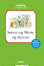 Søren og Mette og dyrene læsebog 1.-2. kl. Niveau 1 af Knud Hermansen