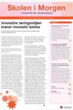 Skolen i Morgen. Nr. 2. Oktober 2012. 16. årgang. Tema: Innovation i folkeskolen af Anders Rasmussen