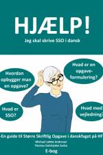 Hjælp! Jeg skal skrive SSO i dansk af Thomas Dahlslykke Sarbo