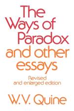 The Ways of Paradox and Other Essays af Willard Van Orman Quine