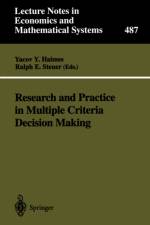 Research and Practice in Multiple Criteria Decision Making af Ralph E. Steuer