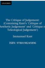 The Critique of Judgement af Immanuel Kant