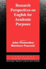 Research Perspectives on English for Academic Purposes af John (City University of Hong Kong) Flowerdew