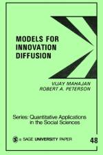 Models for Innovation Diffusion af Vijay Mahajan