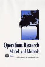 Operations Research Models and Methods af Paul A. Jensen