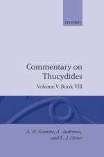 An Historical Commentary on Thucydides: Volume 5. Book VIII af A. W. Gomme