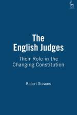 The English Judges af Robert Stevens