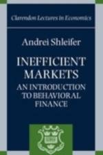Inefficient Markets af Andrei (Professor of Economics Shleifer