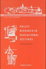 Policy Research in Educational Settings af Jenny Ozga