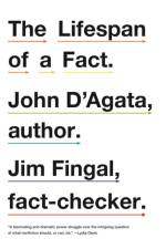The Lifespan of a Fact af John D'Agata