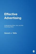 Effective Advertising af Gerard J. Tellis