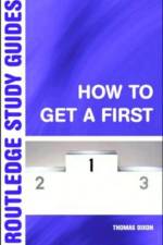 How to Get a First