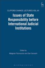 Issues of State Responsibility before International Judicial Institutions