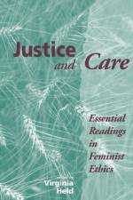 Justice And Care af Virginia Held