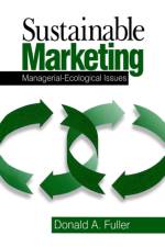 Sustainable Marketing af Donald A. Fuller