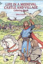 Life in a Medieval Castle Coloring Book af John Green