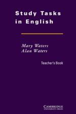 Study Tasks in English Teacher's Book af Mary Waters