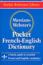 Merriam Webster Pocket French-English Dictionary af Merriam-Webster Inc