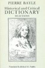 Historical and Critical Dictionary af Pierre Bayle
