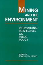 Mining and the Environment af Roderick G. Eggert