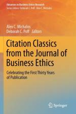 Citation Classics from the Journal of Business Ethics