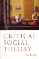 Critical Social Theory af Tim Dant