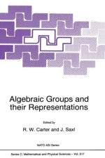 Algebraic Groups and their Representations af R.W. Carter