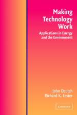 Making Technology Work af John M. (Massachusetts Institute of Technology) Deutch