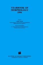 Yearbook of Morphology 1994