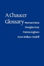 A Chaucer Glossary af Norman Davis