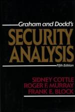 Security Analysis: Fifth Edition af Sidney Cottle
