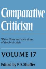 Comparative Criticism: Volume 15, The Communities of Europe