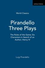 Pirandello Three Plays af Luigi Pirandello