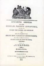 Standing Orders for the Bengal Native Infantry 1829