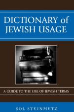 Dictionary of Jewish Usage af Sol Steinmetz