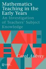 Mathematics Teaching in the Early Years