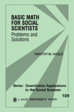 Basic Math for Social Scientists af Timothy M. Hagle