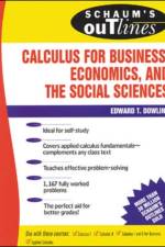 Schaum's Outline of Calculus for Business, Economics, and The Social Sciences af Edward Dowling