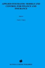 Applied Stochastic Models and Control for Finance and Insurance af Charles S. Tapiero
