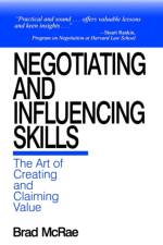 Negotiating and Influencing Skills af Brad McRae