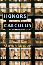 Honors Calculus af Charles R. MacCluer