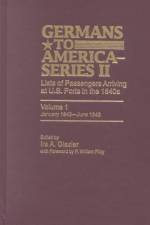 Germans to America (Series II), January 1840-June 1843