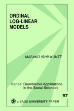 Ordinal Log-Linear Models af Masako Ishii-Kuntz