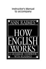 How English Works Instructor's Manual af Ann (Hunter College Raimes