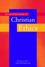 Journal of the Society of Christian Ethics