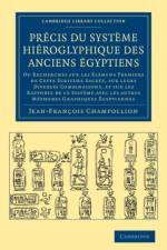 Precis du systeme hieroglyphique des anciens Egyptiens af Jean-Francois Champollion