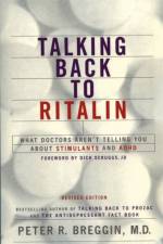Talking Back To Ritalin af Peter Breggin