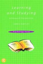 Learning and Studying af James Hartley